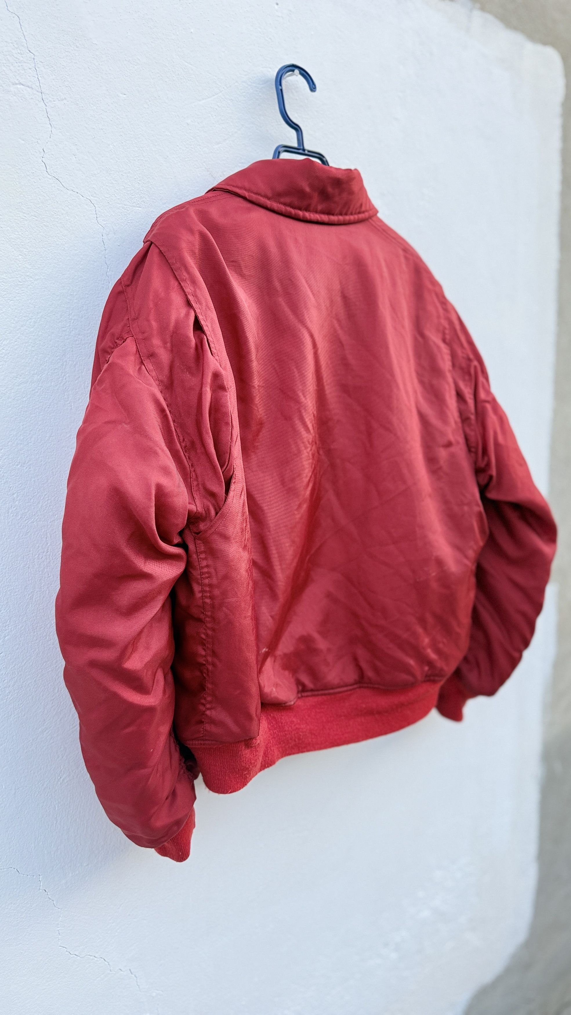 Cobra 🔥 Military Bomber flight jacket puffer red supreme size xl Size US XL / EU 56 / 4 - 6 Thumbnail