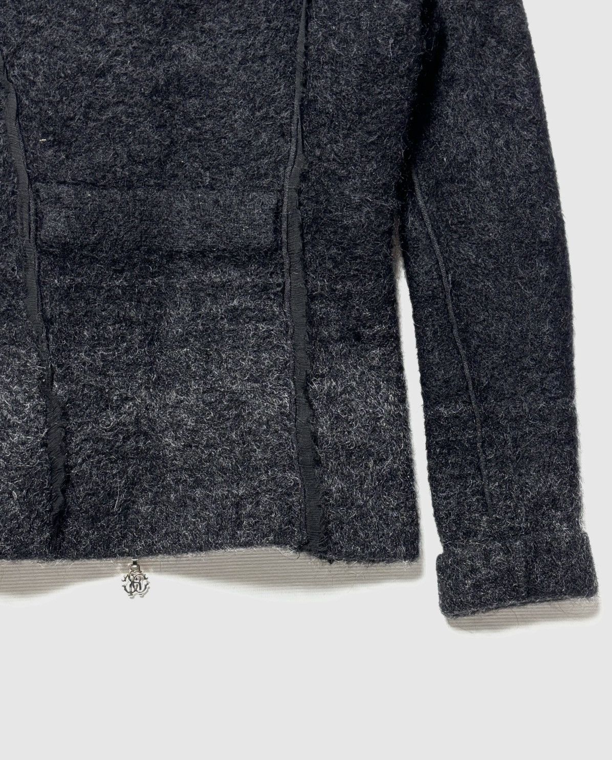 Roberto Cavalli Roberto Cavalli Mink Mohair knit jacket Size S / US 4 / IT 40 - 7 Thumbnail