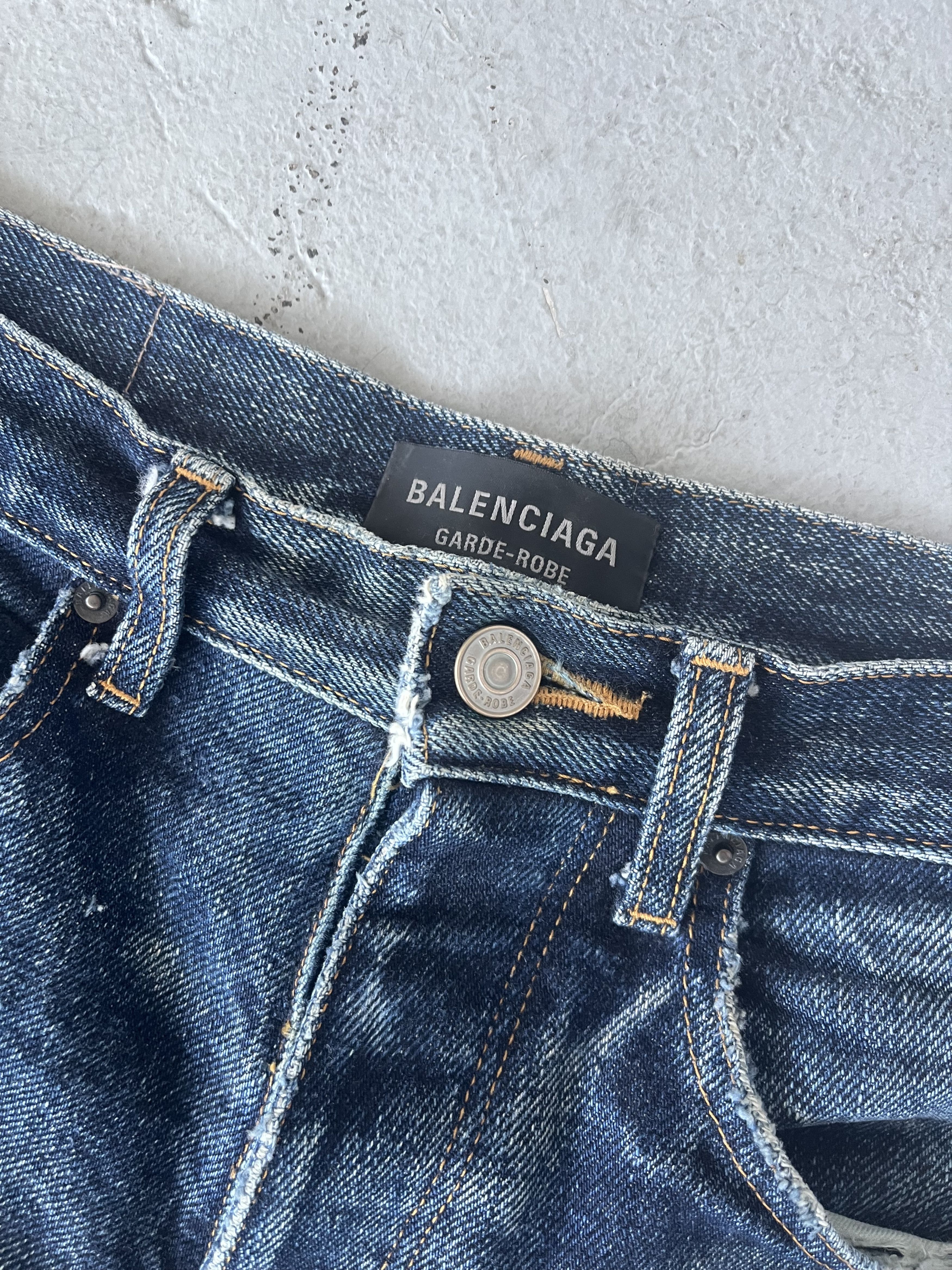 Balenciaga Japanese denim Size US 32 / EU 48 - 2 Thumbnail