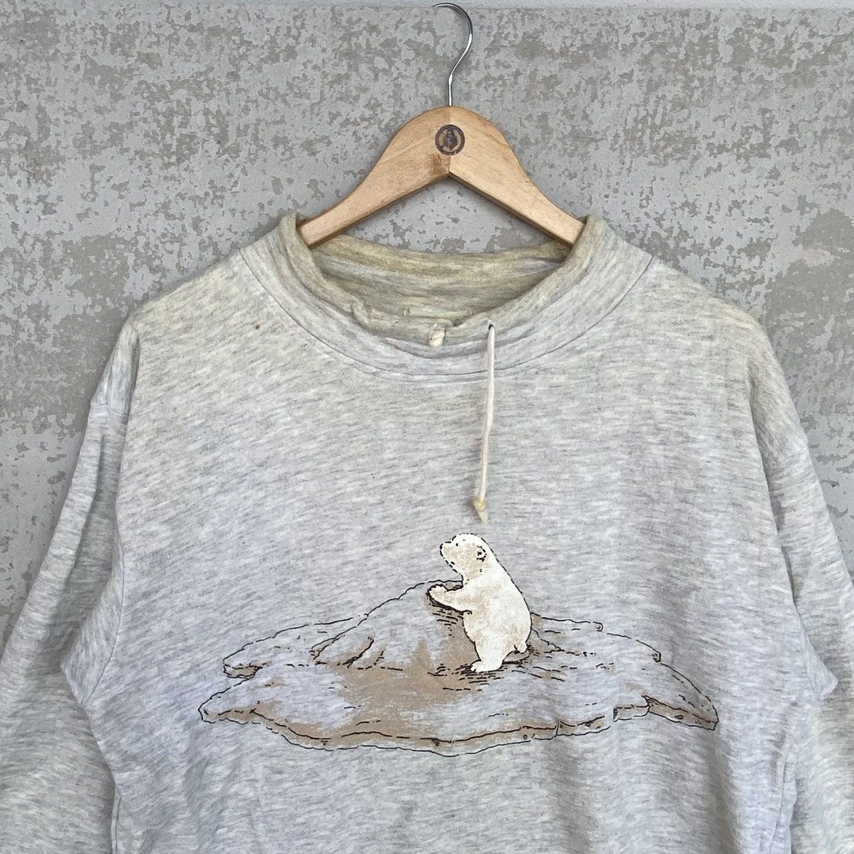 Other Vintage Big Bear Printed Crewneck Sweatshirt Light Gray Sz M Size M / US 6-8 / IT 42-44 - 4 Thumbnail