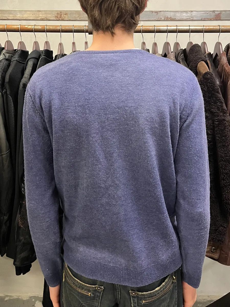 Designer × Just Cavalli × Vintage AW2007 Just Cavalli Blue Floral Mosaic Sweater Size US S / EU 44-46 / 1 - 4 Thumbnail