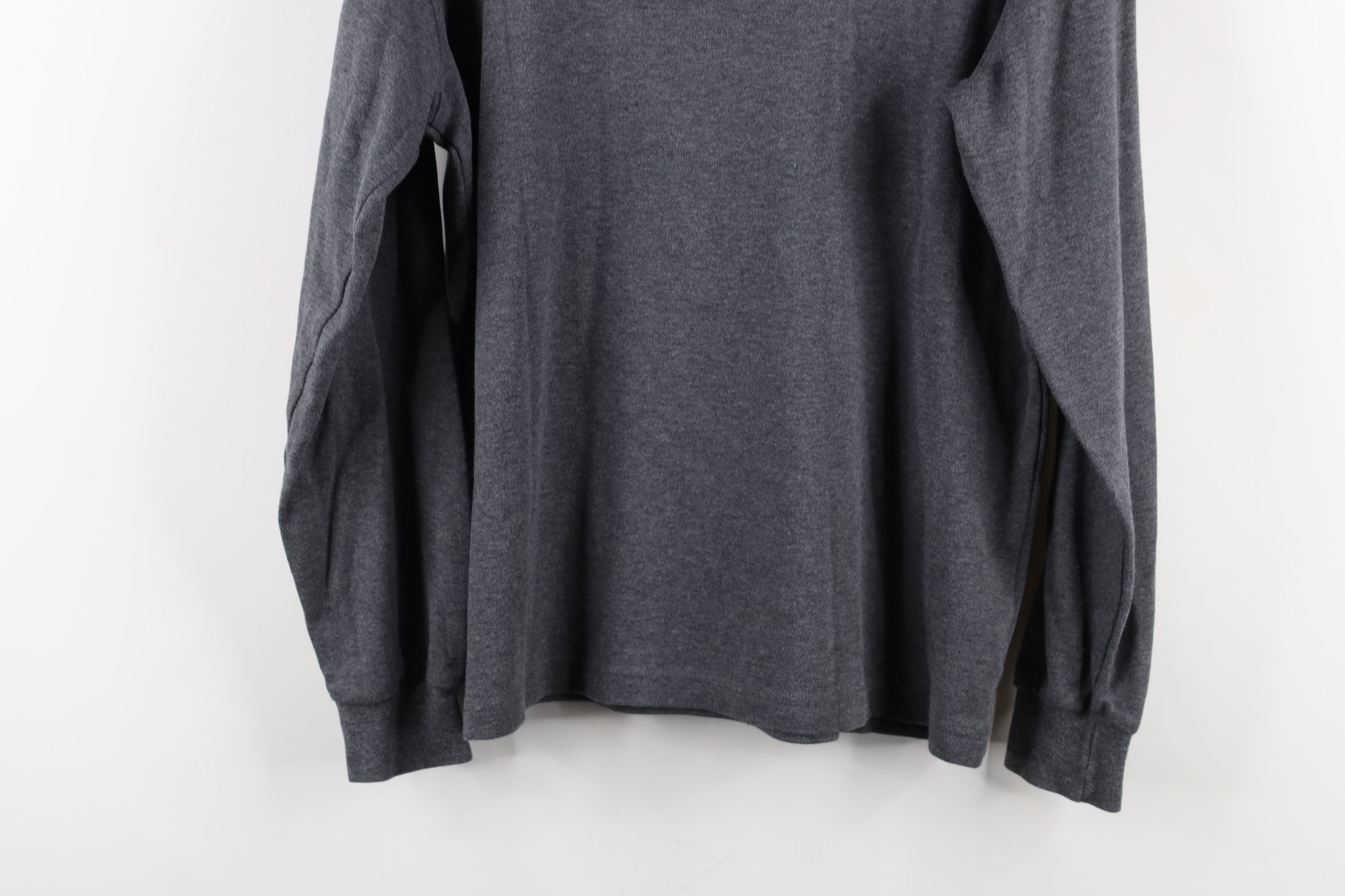 Vintage × Woolrich Woolen Mills Vintage 90s Woolrich Long Sleeve Turtleneck T-Shirt Gray Size M / US 6-8 / IT 42-44 - 12 Thumbnail