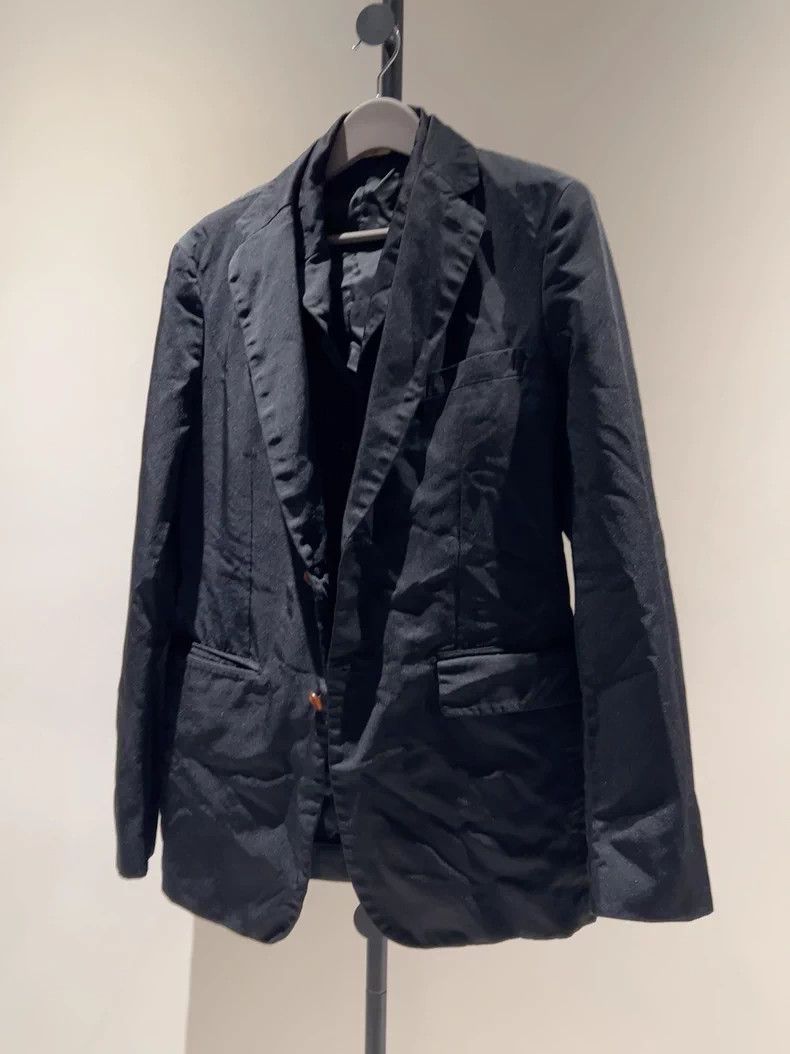 Comme des Garcons Comme des Garcons Homme Deux Black Blazer Size US M / EU 48-50 / 2 - 1 Thumbnail