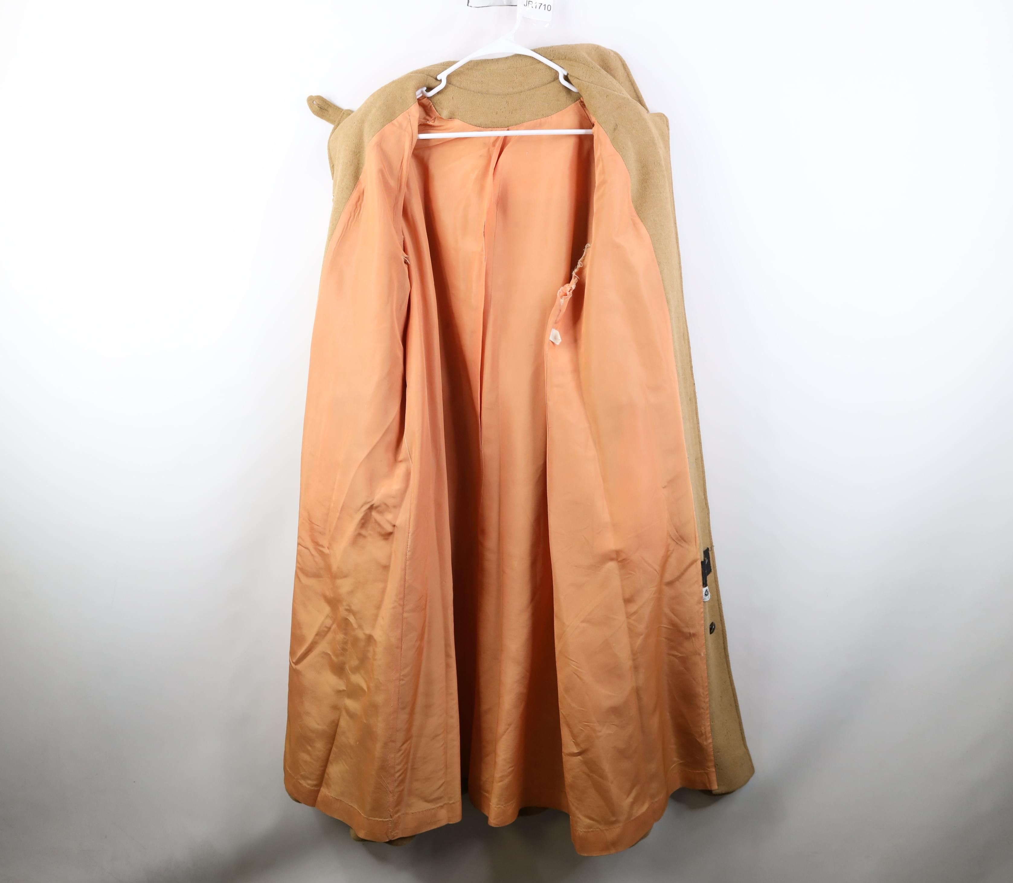 Vintage Vintage 80s 90s Streetwear Heavy Belted Military Coat USA Size XL / US 12-14 / IT 48-50 - 12 Thumbnail