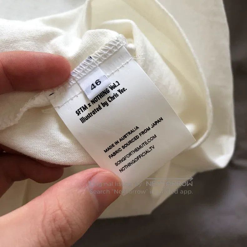 Song For The Mute Song For The Mute Collaboration White Short Sleeve Size US S / EU 44-46 / 1 - 5 Thumbnail