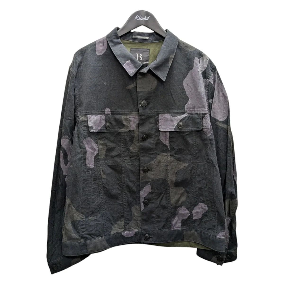 Yohji Yamamoto B Yohji Yamamoto/ Painted shirt jacket Size US M / EU 48-50 / 2 - 1 Thumbnail
