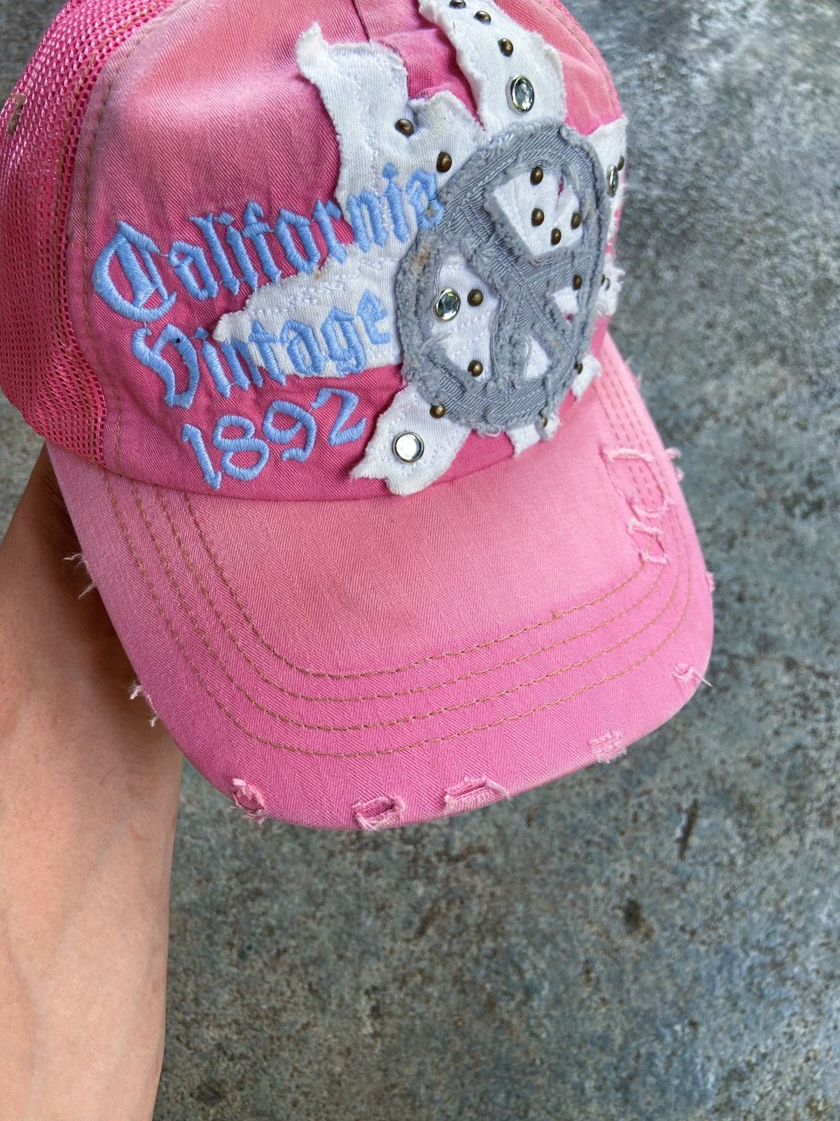 Japanese Brand CALIFORNIA VINTAGE 1892 PEACE CAP Size ONE SIZE - 2 Thumbnail