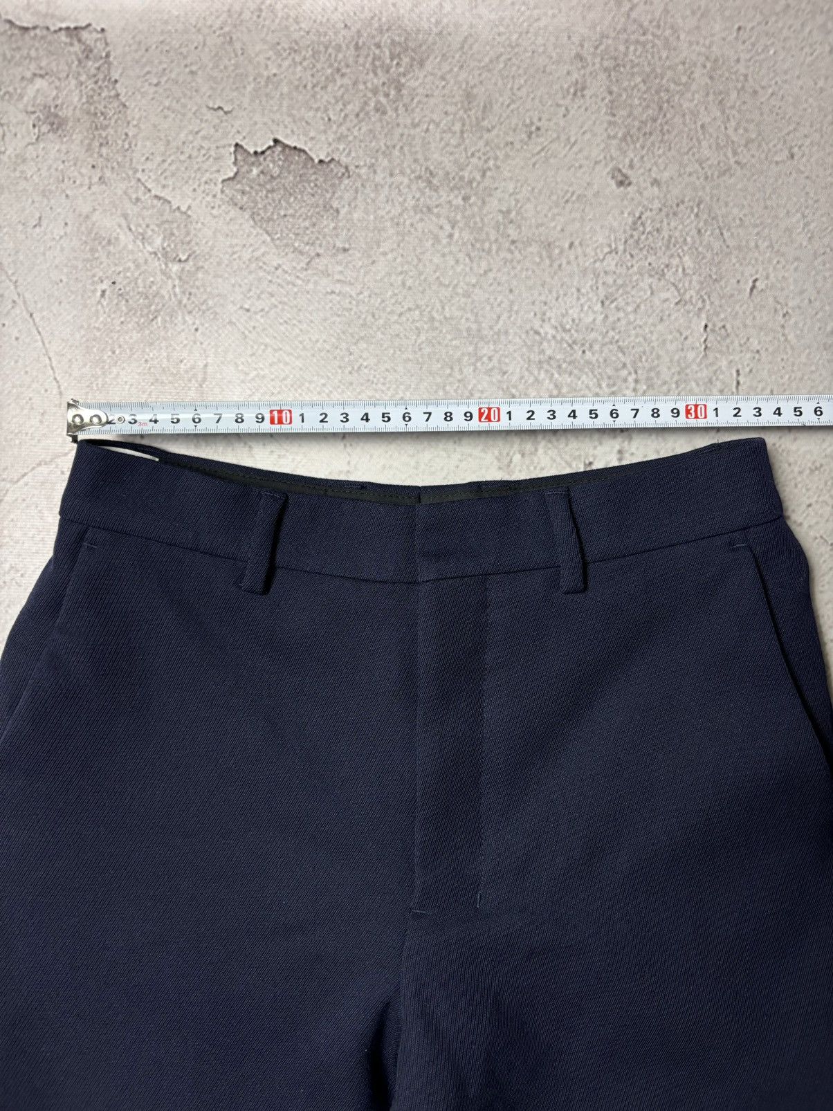 AMI AMI Paris Pleated pants NAUTIC BLUE Size 26" / US 2 / IT 38 - 14 Thumbnail