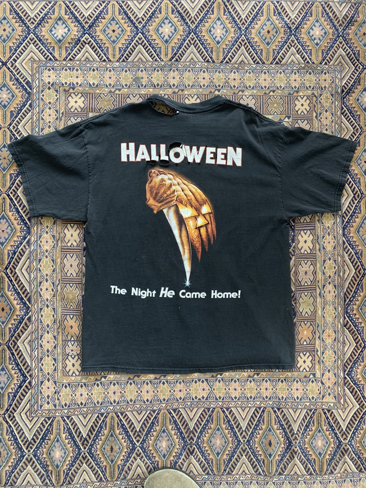Vintage Vintage 1978 Halloween Purely and simply evil t shirt Size US XL / EU 56 / 4 - 2 Thumbnail