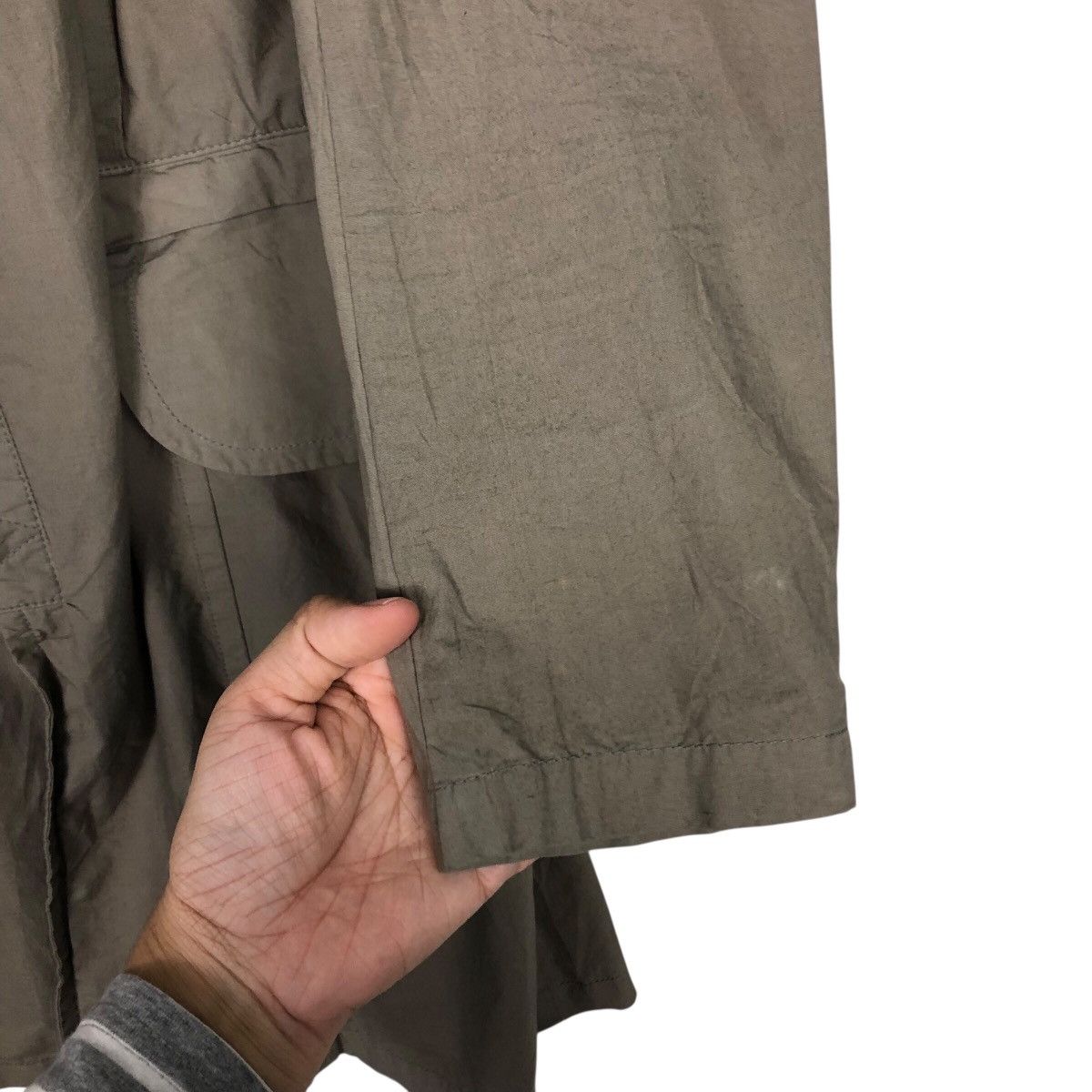 Issey Miyake 📌Vintage Chore Work Jacket Military Design Sunaokuwahara Size M / US 6-8 / IT 42-44 - 16 Thumbnail
