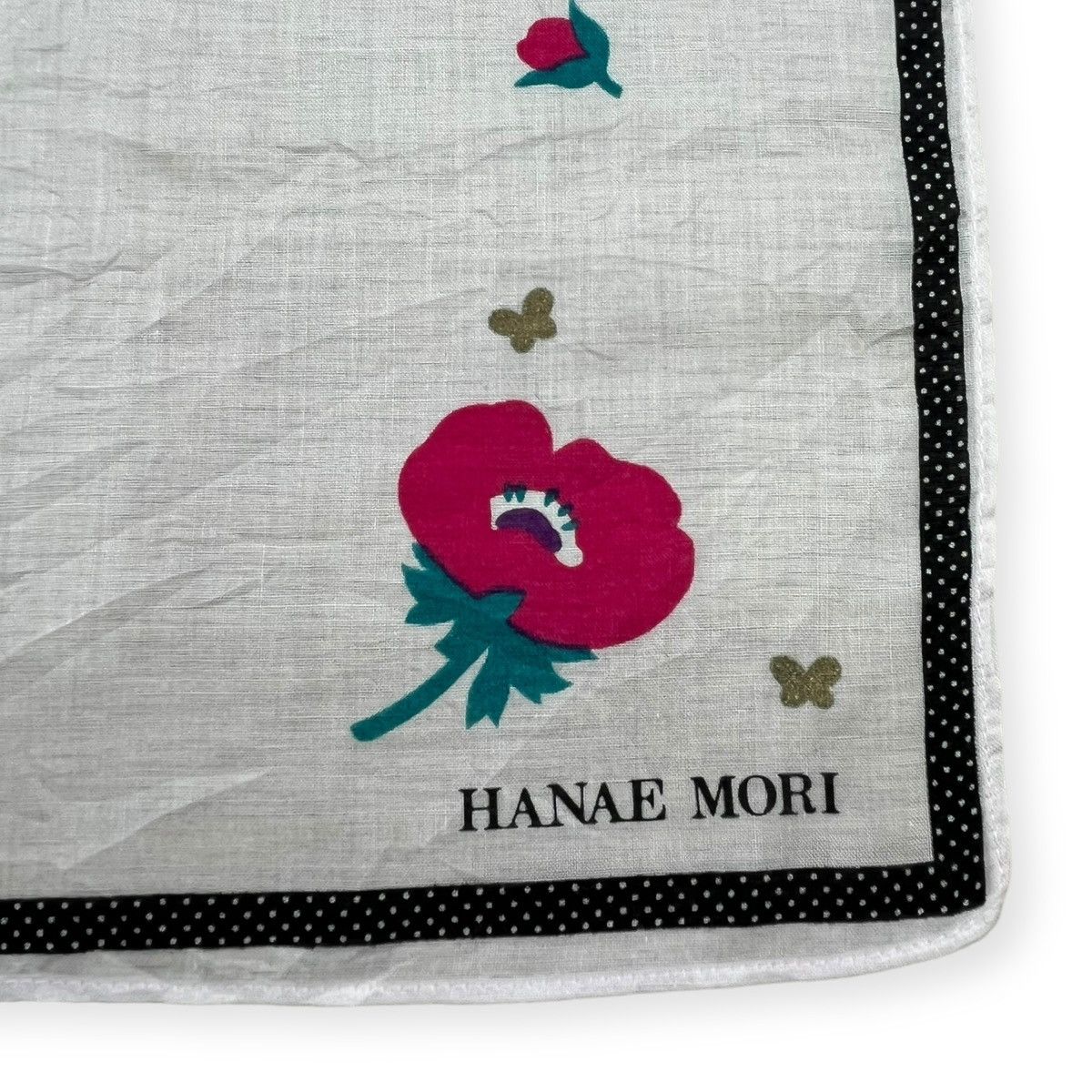 Hanae Mori Hanae Mori Handkerchief Neckerchief Bandana Pocketsquare Size ONE SIZE - 2 Thumbnail