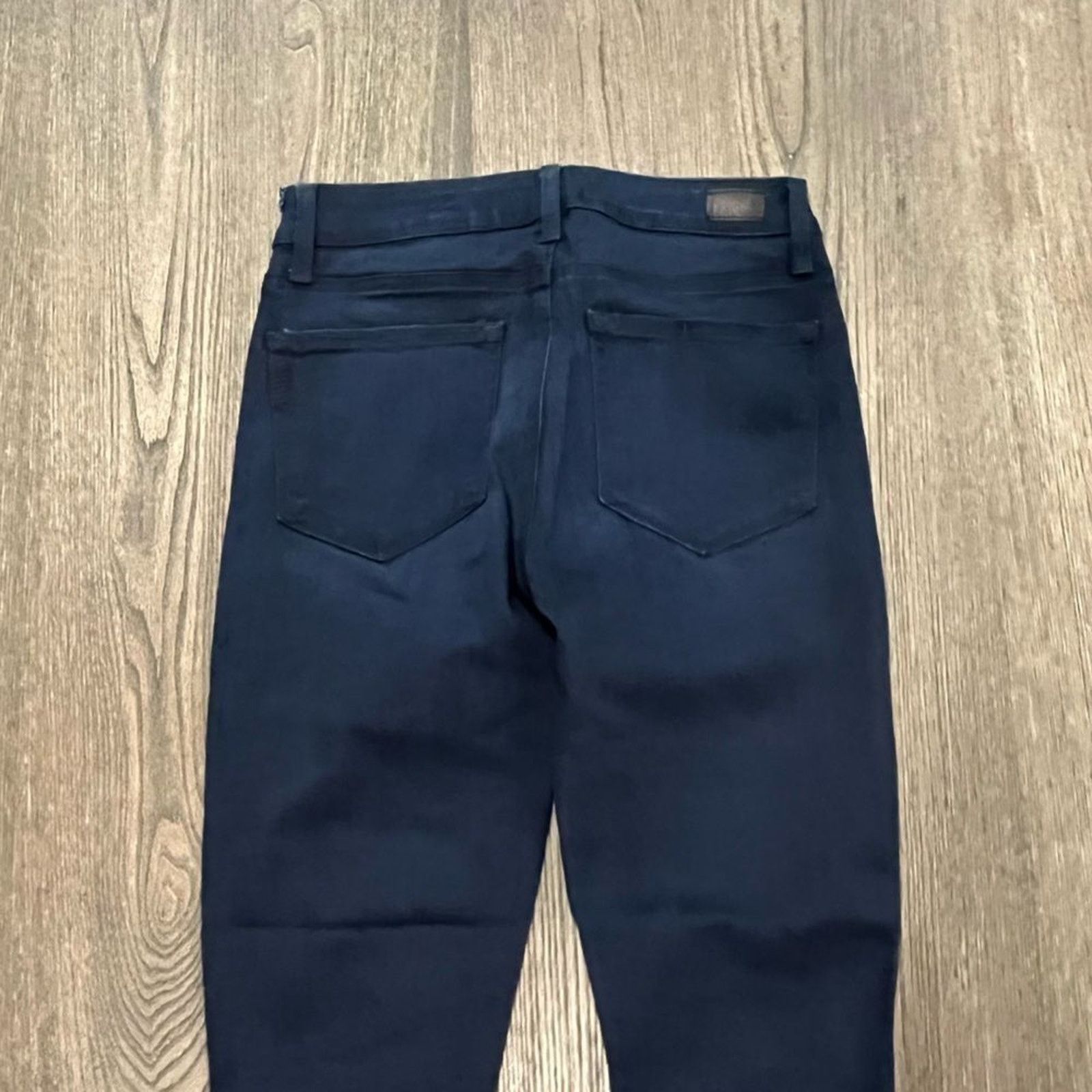 Paige NWOT Paige Verdugo Ankle Dark Wash Indigo Skinny Jeans Sz 27 Size 27" / US 4 / IT 40 - 9 Thumbnail