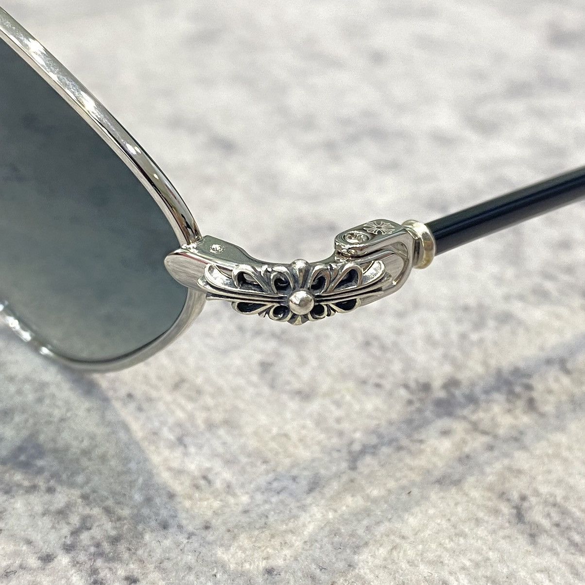 Chrome Hearts CHROME HEARTS DIAMOND DOG Shiny Silver/Black Size ONE SIZE - 2 Thumbnail