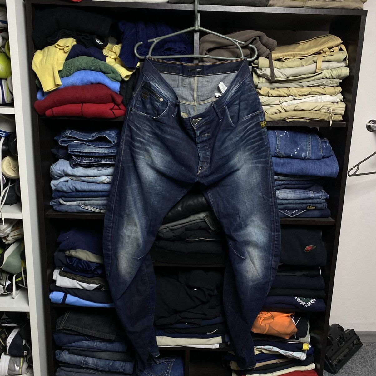 G-Star Vintage G-Star Raw Bananas y2k opium japanese jeans Size US 34 / EU 50 - 6 Thumbnail