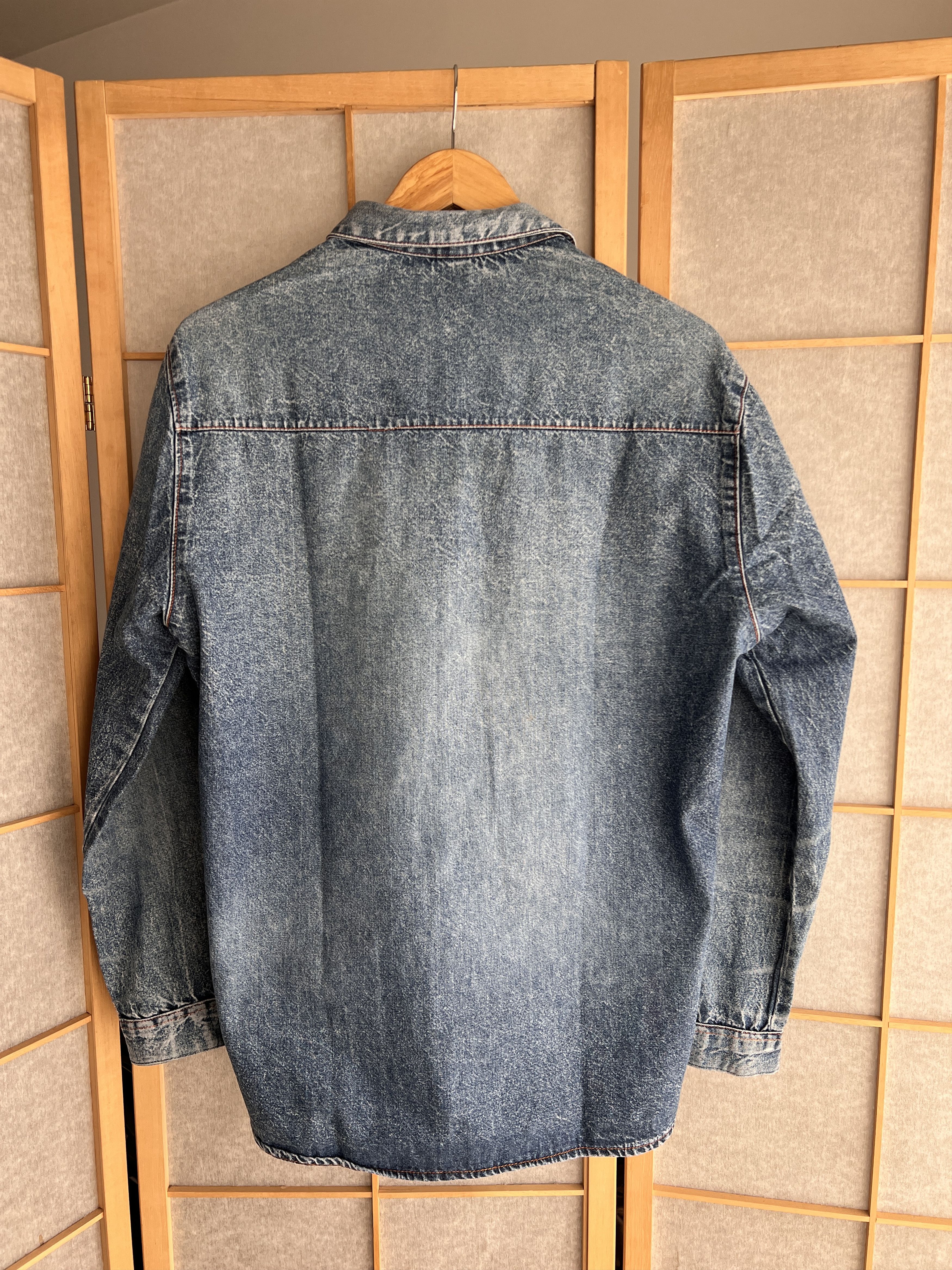 Levi's Vintage Clothing Archive 70s 80s Levis vintage orange tab western denim shirt Size US L / EU 52-54 / 3 - 17 Thumbnail