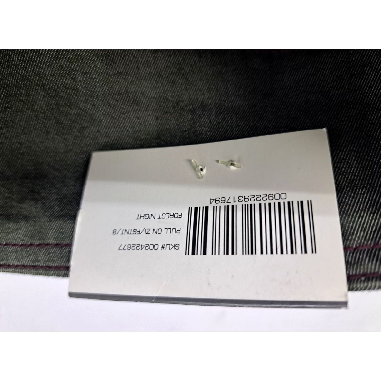 Vintage NWT Natural Reflections Jeans Straight Leg Dark Wash 8 Womens Size 8 Regular Inseam 29 Reflective Pockets Denim Cotton Polyester Spandex Size 30" / US 8 / IT 44 - 6 Thumbnail