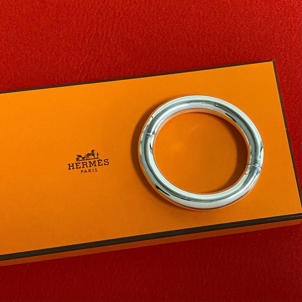 Hermes Hermes Bracelet Silver Silver Size ONE SIZE - 1 Thumbnail