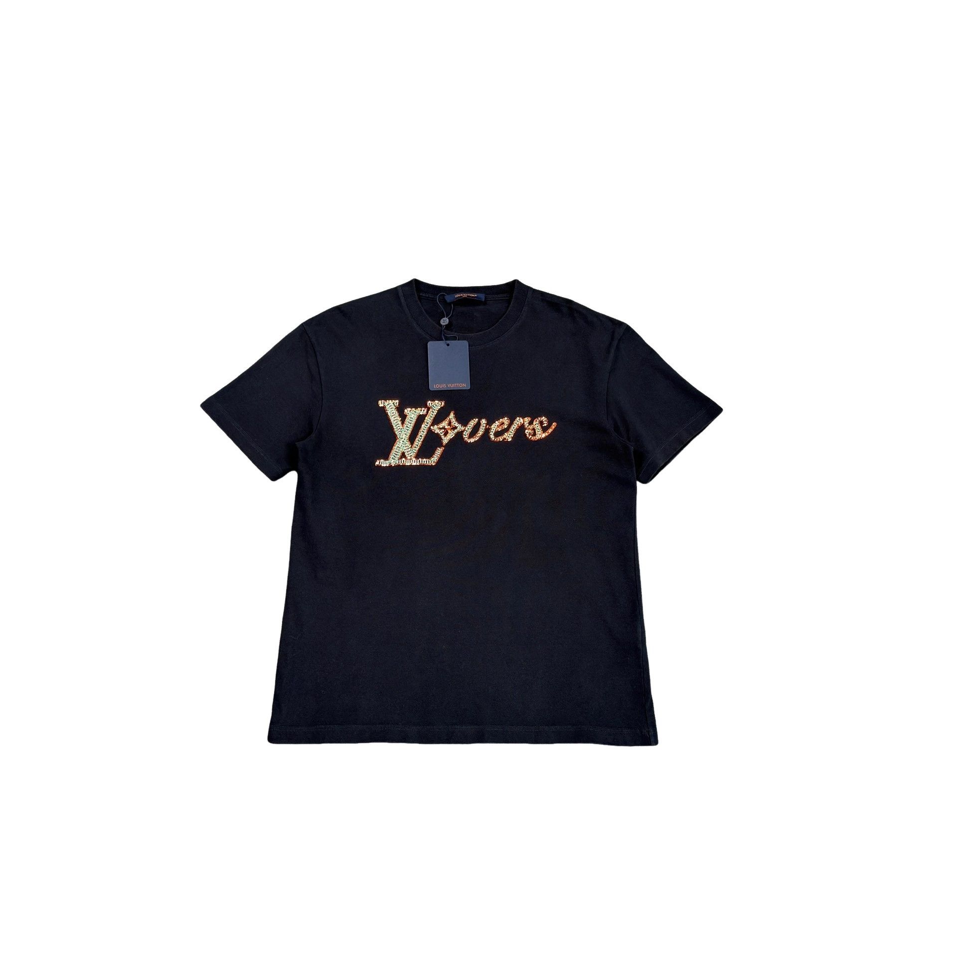 Louis Vuitton Louis Vuitton Sequin LVovers T-Shirt Size M Size US M / EU 48-50 / 2 - 1 Thumbnail