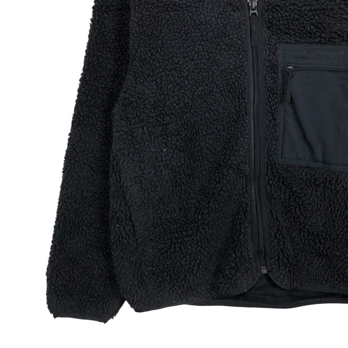 Japanese Brand 🔥FLEECE SHERPA DIP PILE JACKET ZIPPER UNIQLO UNDERCOVER Size US S / EU 44-46 / 1 - 6 Thumbnail