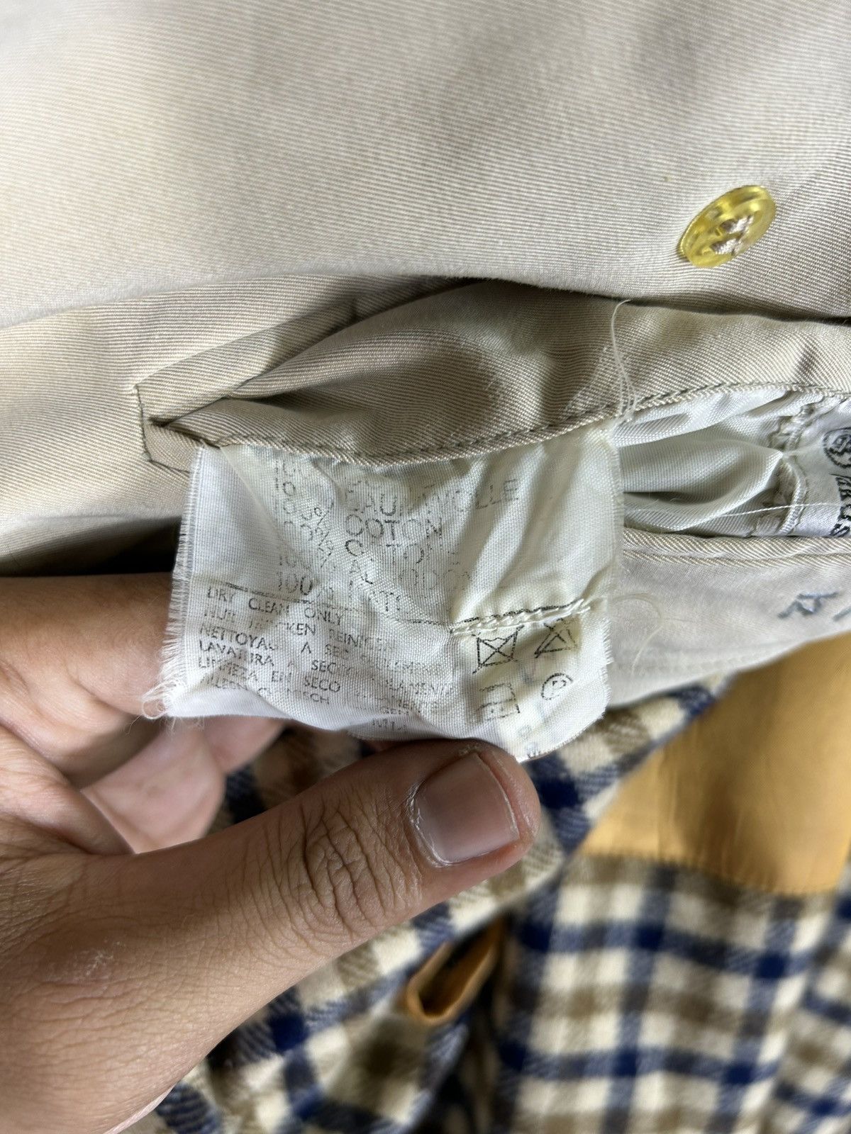 Aquascutum ⚡️Vintage Aquascutum London Button Long Coat Jacket Size US M / EU 48-50 / 2 - 13 Thumbnail