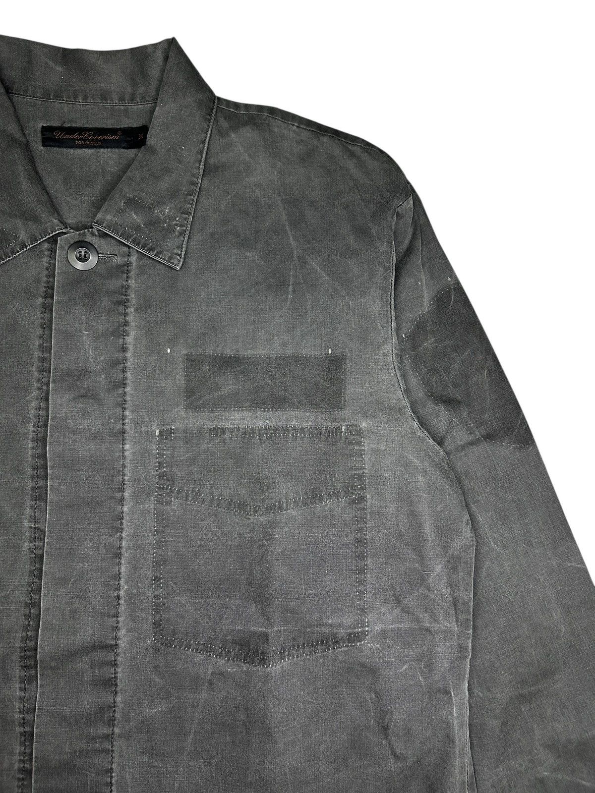 Undercover S/S 03 Scab Giz Washed Overshirt Size US M / EU 48-50 / 2 - 4 Thumbnail
