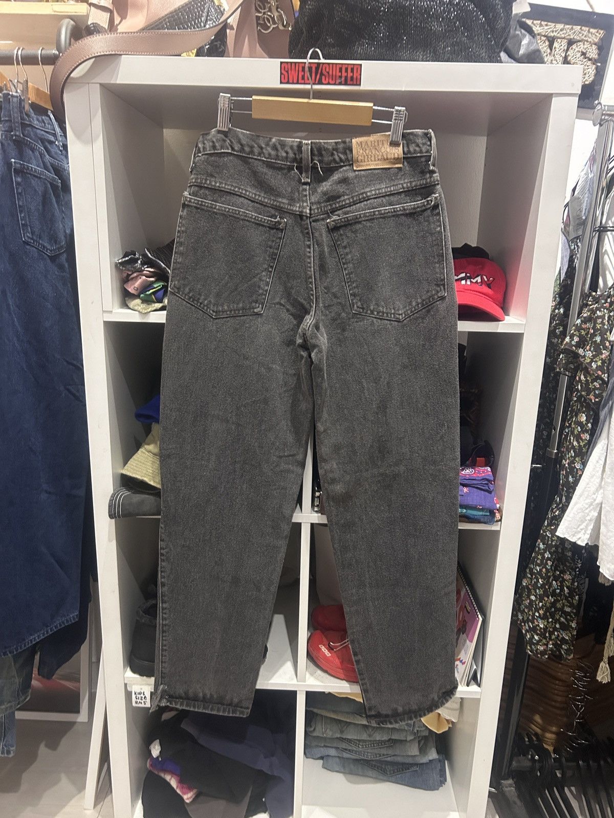 Marithe + Francois Girbaud vintage Marithe Francois Girbaud stone-washed black denim Size US 30 / EU 46 - 2 Thumbnail
