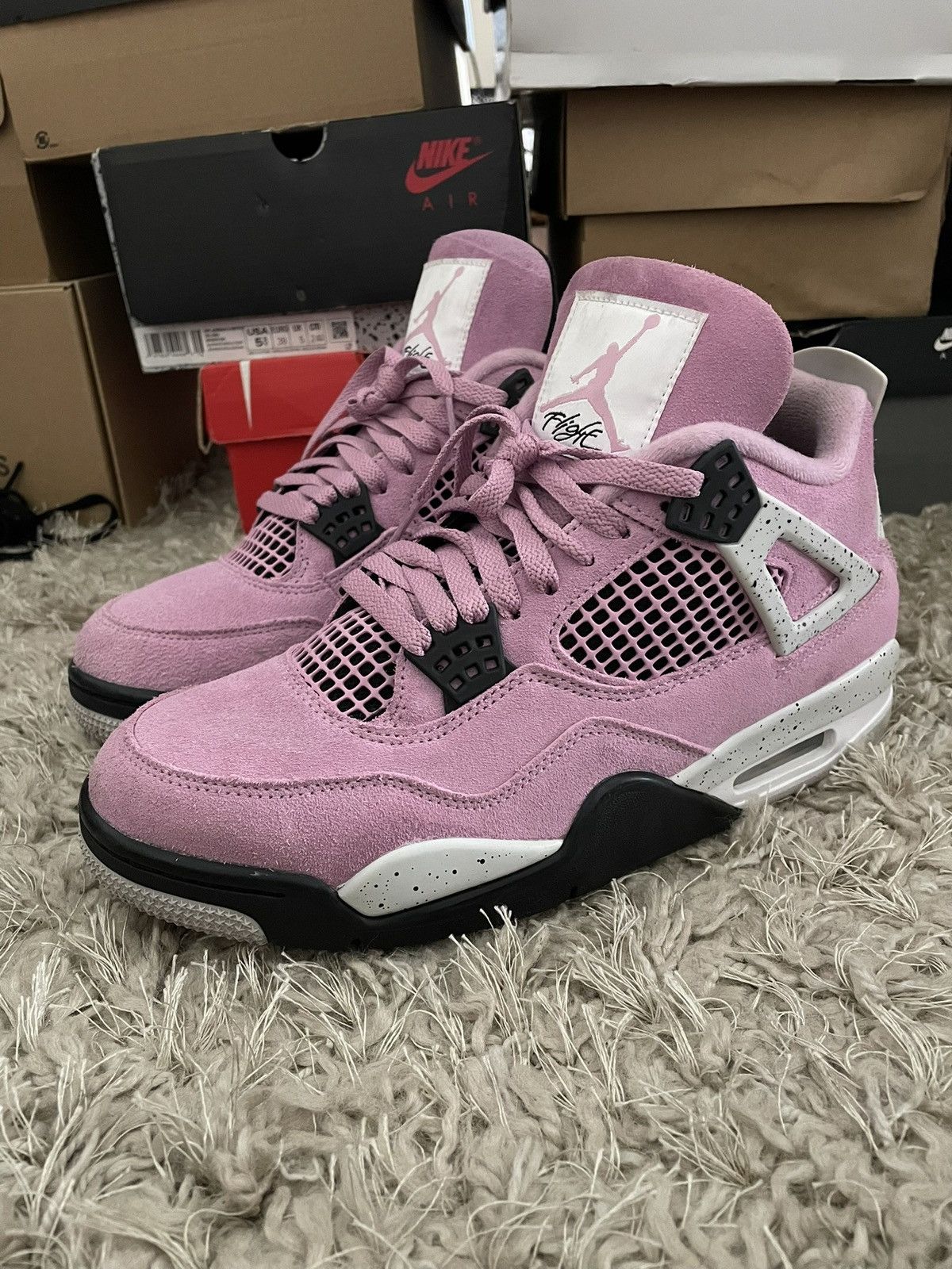 Jordan 4 Pink Orchid