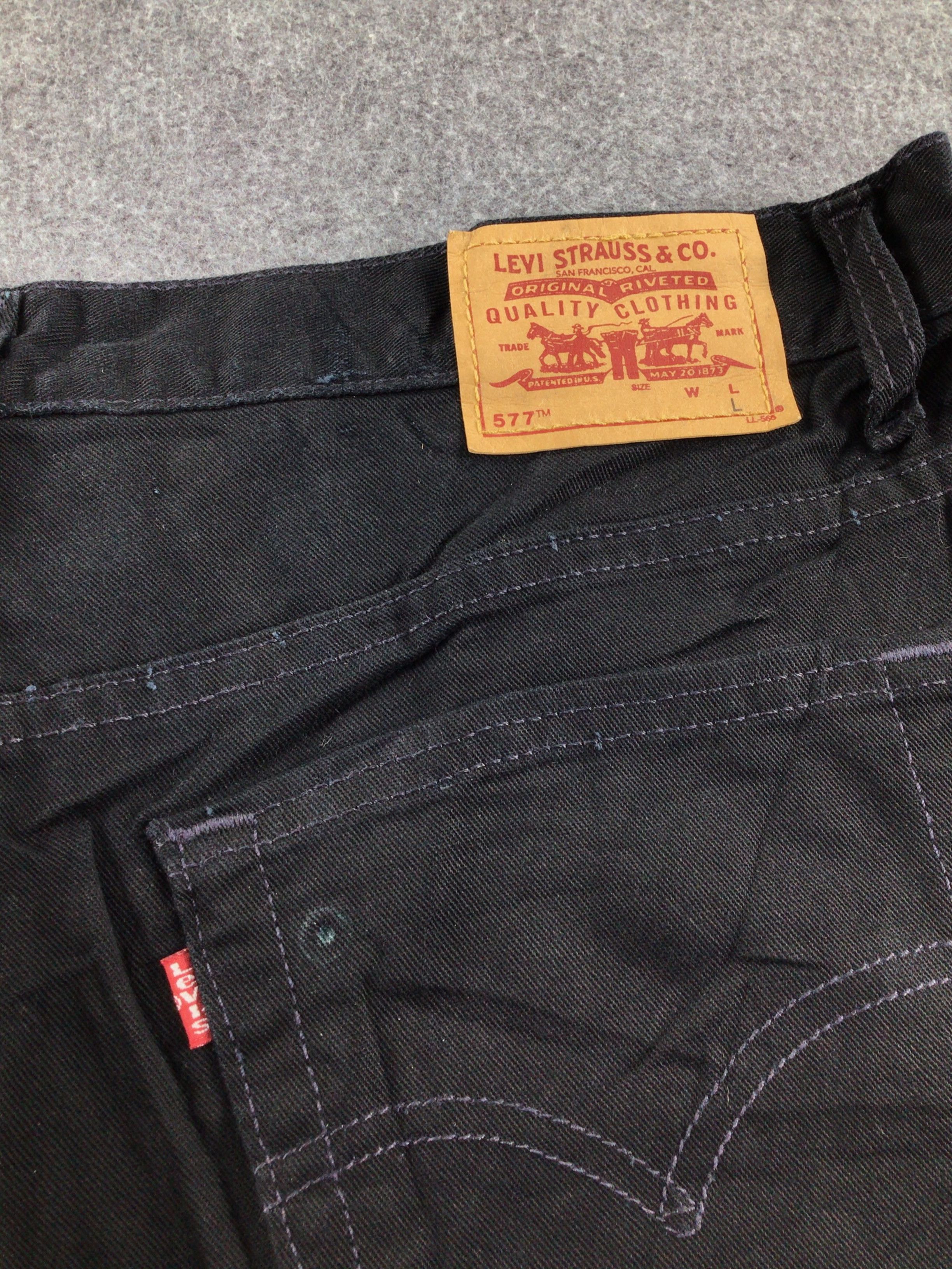 Levi's Vintage 90s Levis 577 Jeans-J625 Size US 34 / EU 50 - 5 Thumbnail