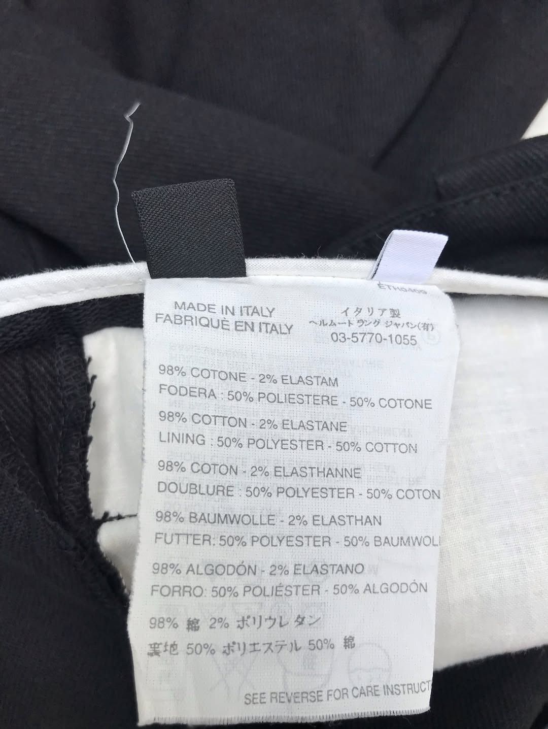 Helmut Lang Helmut Lang trouser black pants zipper Size US 32 / EU 48 - 12 Thumbnail