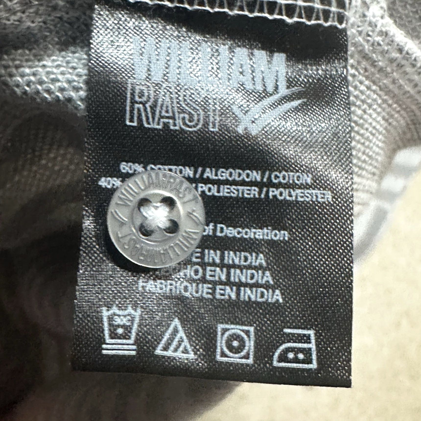 Vintage William Rast Button-Up Shirt Mens XL Gray Size US XL / EU 56 / 4 - 5 Thumbnail