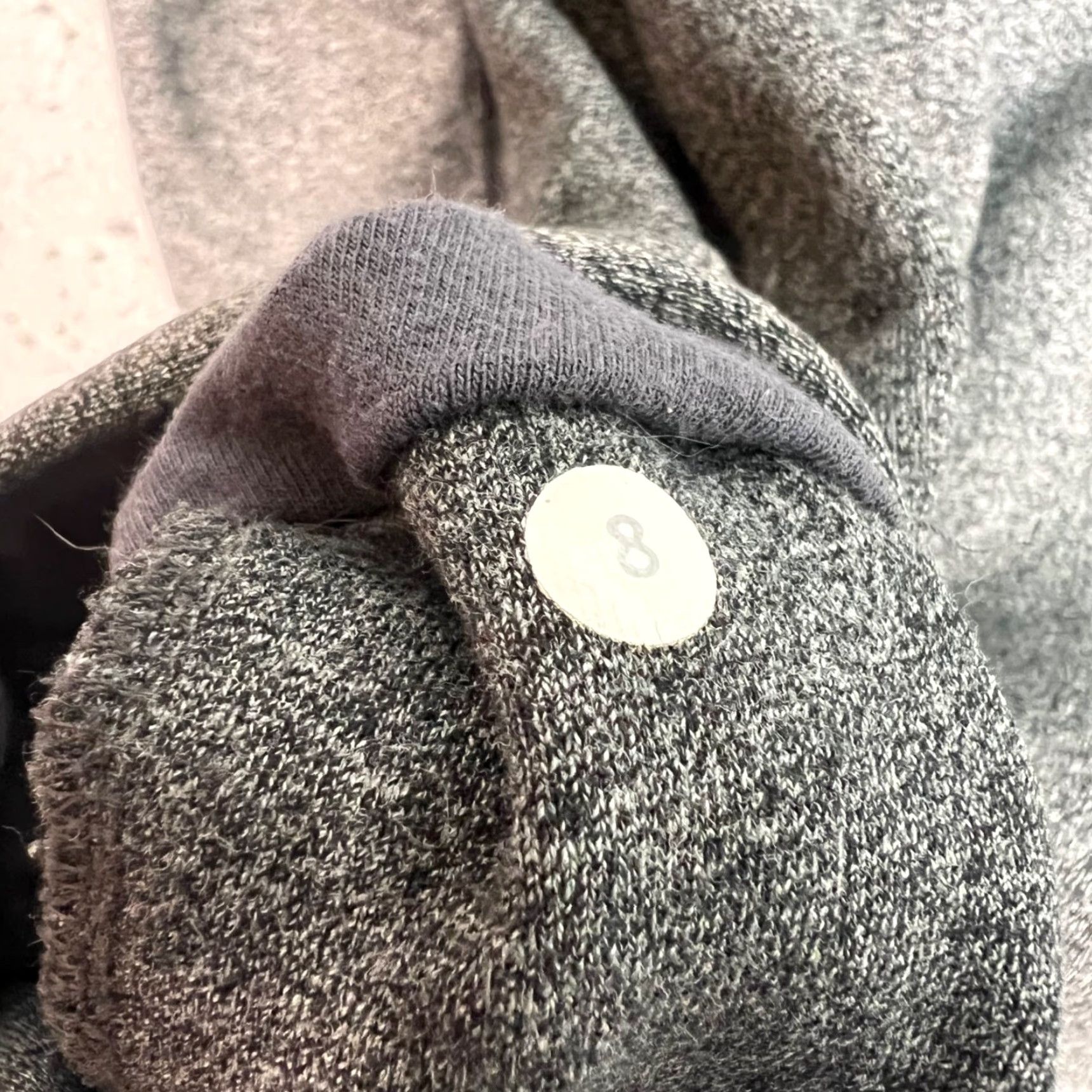 Lululemon Lululemon Savasana Wrap Asymmetrical Jacket Sweatshirt Gray Womens Size 8 Size M / US 6-8 / IT 42-44 - 3 Thumbnail