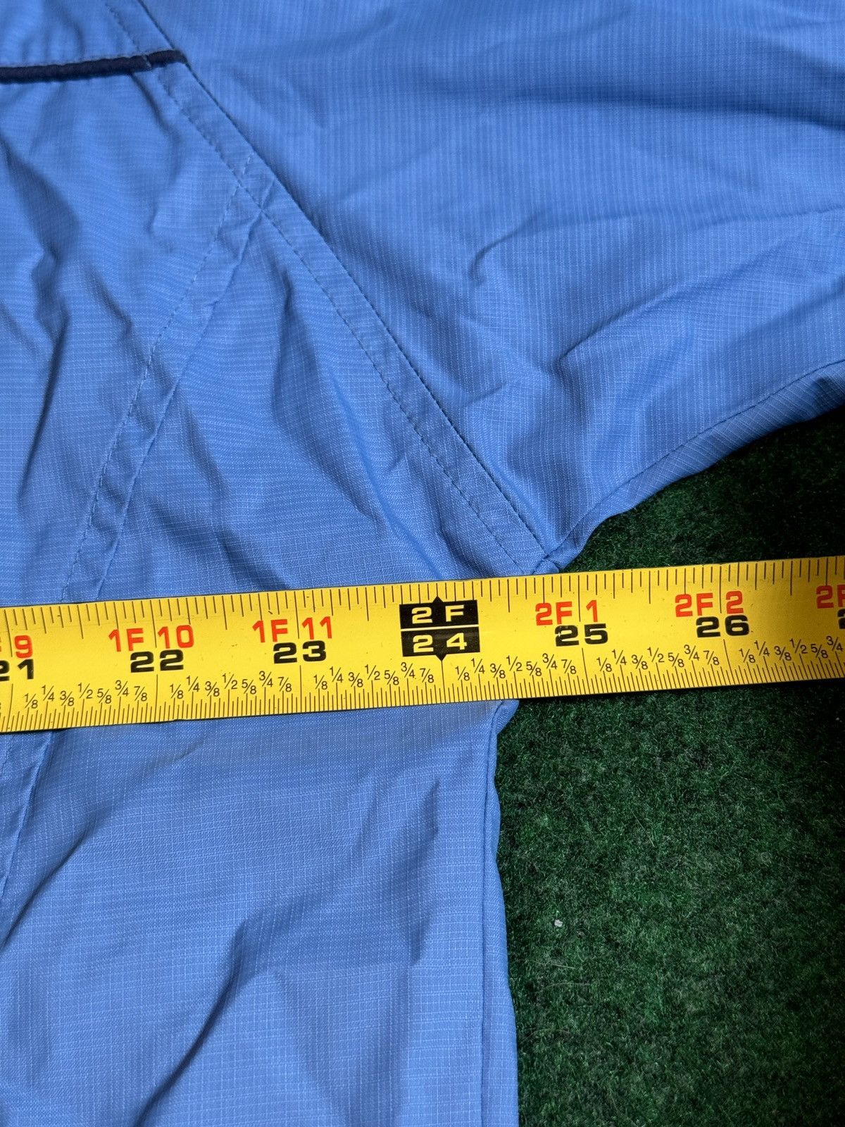 Nike × Vintage Vtg Y2K Nike UNC Blue North Carolina Full Zip Track Jacket Size US L / EU 52-54 / 3 - 6 Thumbnail