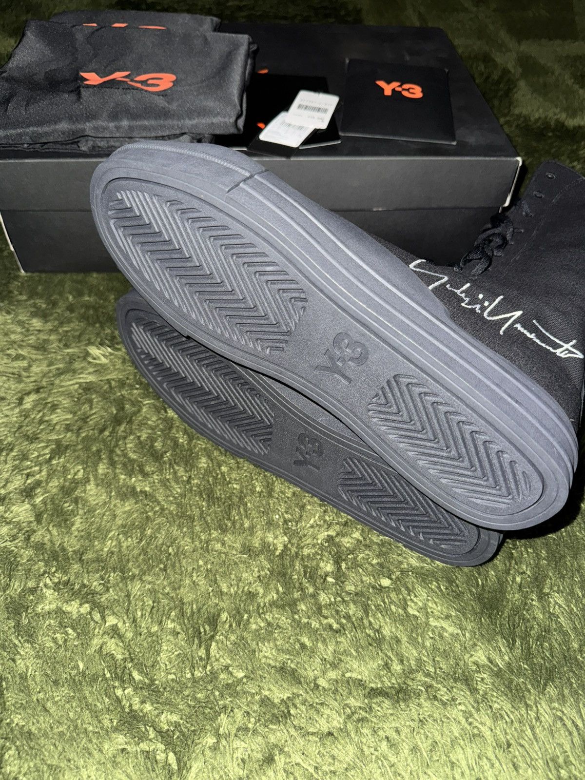 Y-3 [US 9.5] Y-3 Yohji Yamamoto Yuven Embroidered Logo Boots Size US 9 / EU 42 - 5 Thumbnail