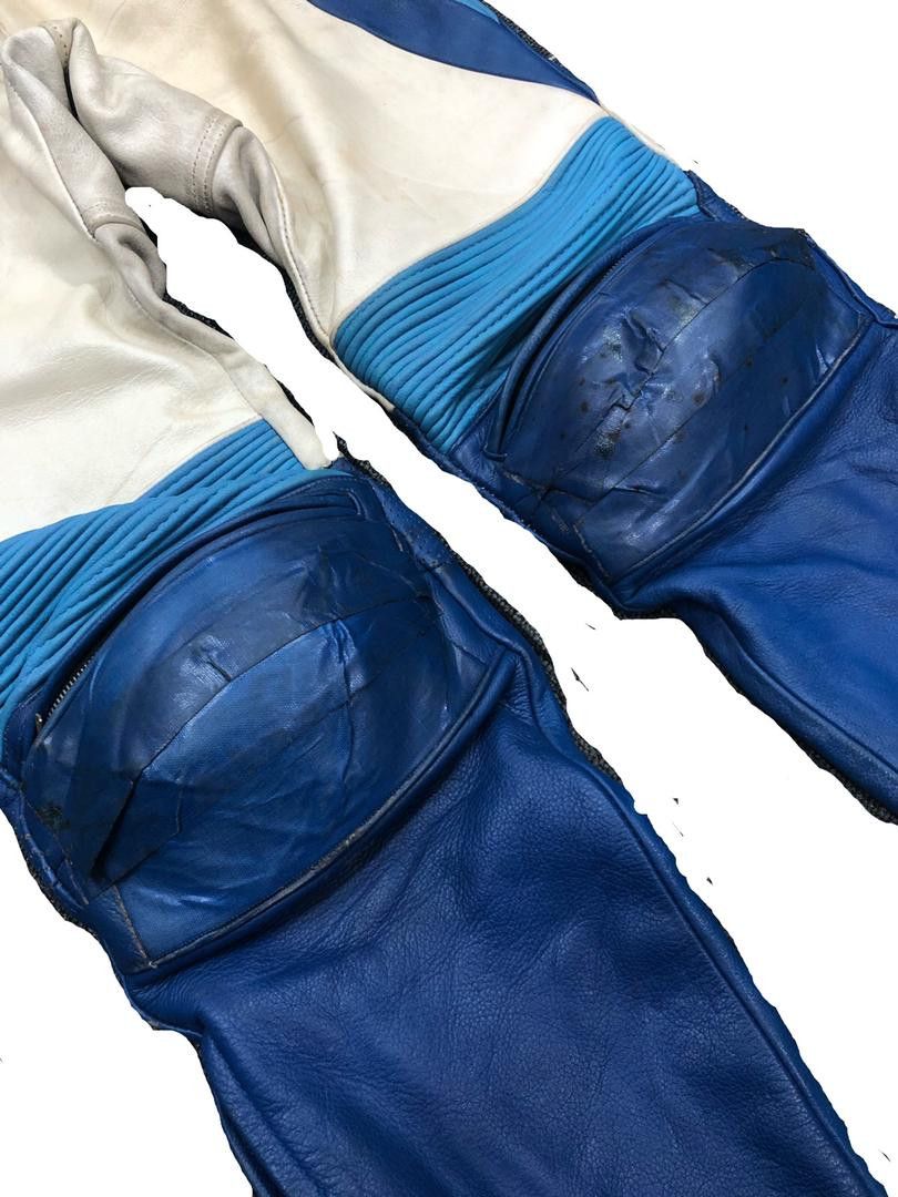 Leather × Sports Specialties × Vintage Vintage Motorcycle Racing Leather Pants Size US 30 / EU 46 - 6 Thumbnail