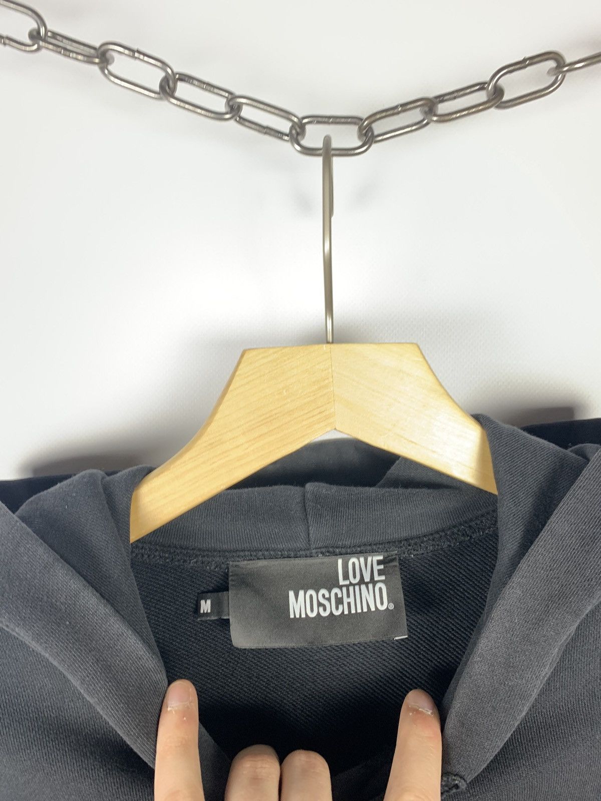 Moschino Love Moschino Hoodie big logo size M Size US M / EU 48-50 / 2 - 9 Thumbnail