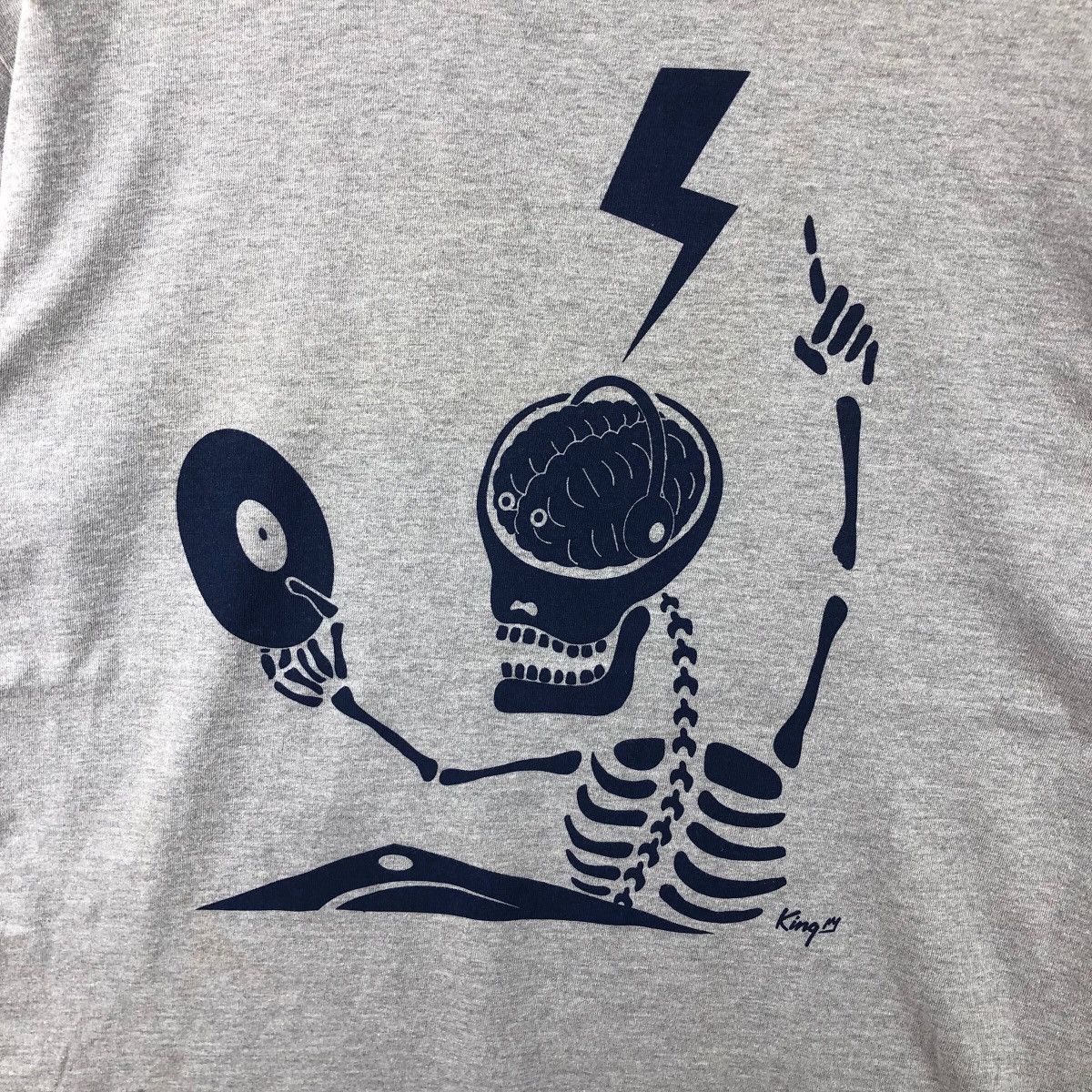 Band Tees × Vintage Vintage Ultra Brain Neo Punk Tee Shirt Size US L / EU 52-54 / 3 - 3 Thumbnail