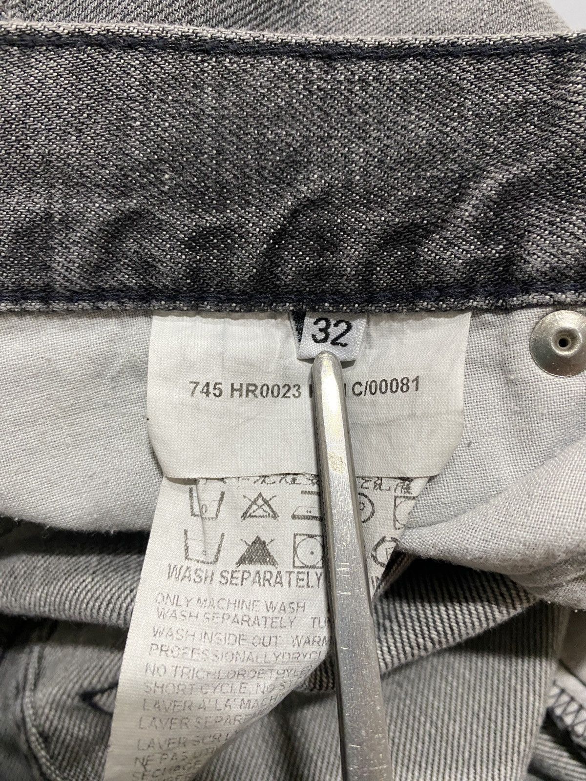 Helmut Lang SS03 Grey Jeans Size US 32 / EU 48 - 11 Thumbnail