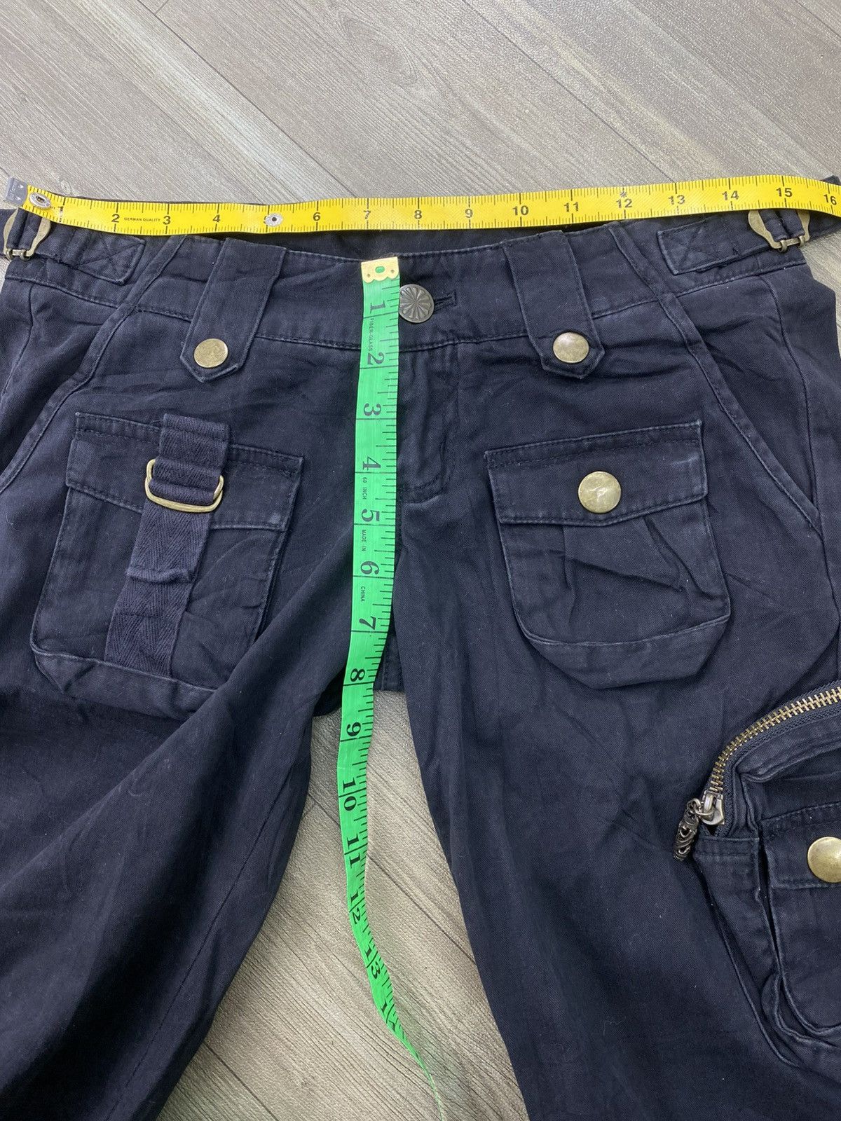 If Six Was Nine 2000s Freak Sly 3D Bondage Gothic Punk Lgb Cargo Pants Y2K Size US 28 / EU 44 - 17 Thumbnail