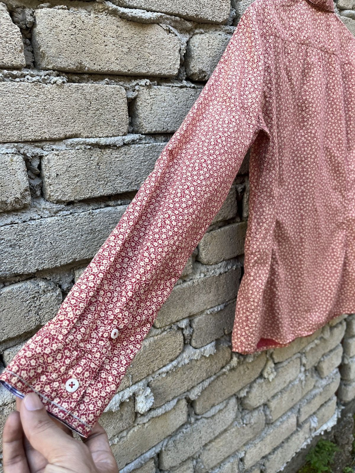 Napapijri Napajiri Floral Nature Pattern Long Sleeves Button Up Size M / US 6-8 / IT 42-44 - 8 Thumbnail
