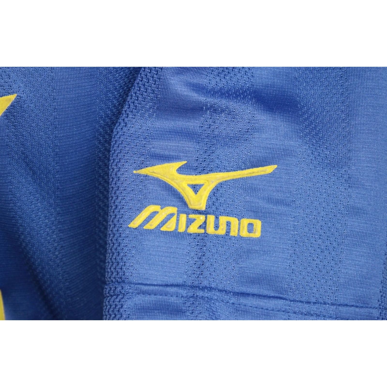 Mizuno VINTAGE Mizuno Shirt Mens L Blue 90s Big Logo Japan Size US L / EU 52-54 / 3 - 3 Thumbnail
