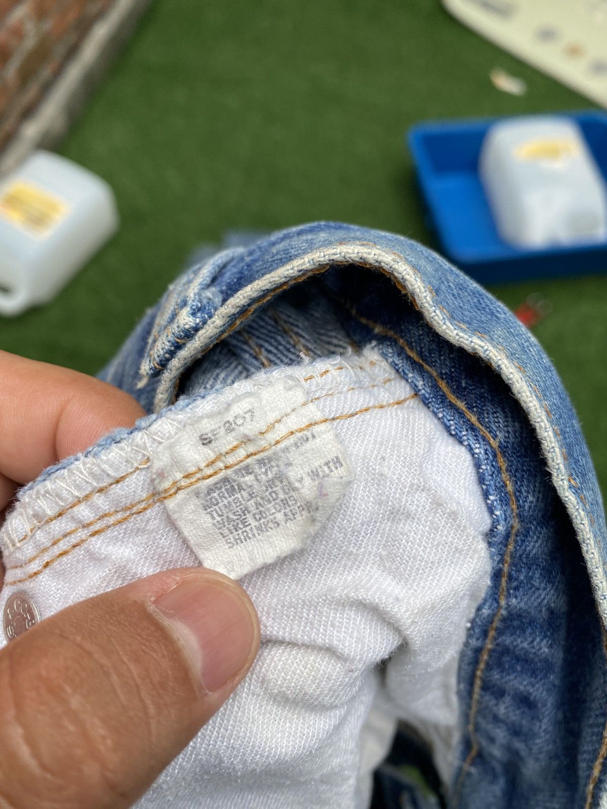 Levi's Vintage Clothing W32x30.5 Vintage levi's 501 made in USA 80s Size US 32 / EU 48 - 8 Thumbnail