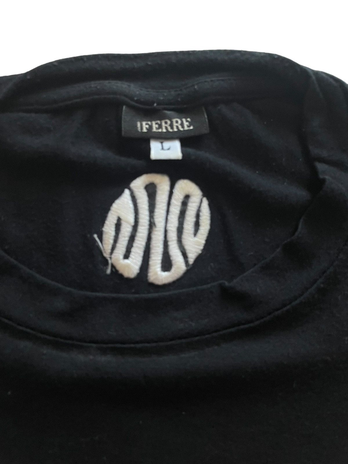 Designer × Gianfranco Ferre × Vintage T-shirt Gianfranco Ferrè season 2001, size L Slim Size US L / EU 52-54 / 3 - 3 Thumbnail
