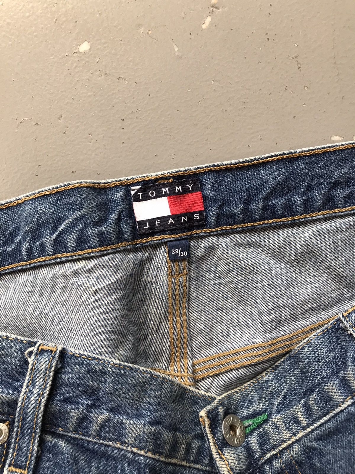 Tommy Hilfiger × Vintage Vintage Tommy Hilfiger baggy fit carpenter denim Size US 40 / EU 56 - 6 Thumbnail