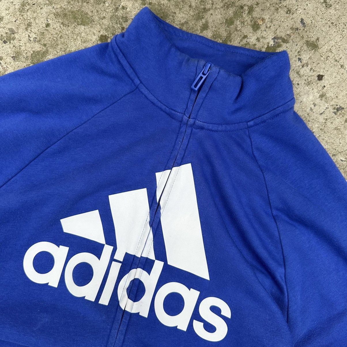 Adidas Vintage Adidas Kids Zip Sweater 15-16 Years Y2K 00s USA Size US XXS / EU 40 - 8 Thumbnail