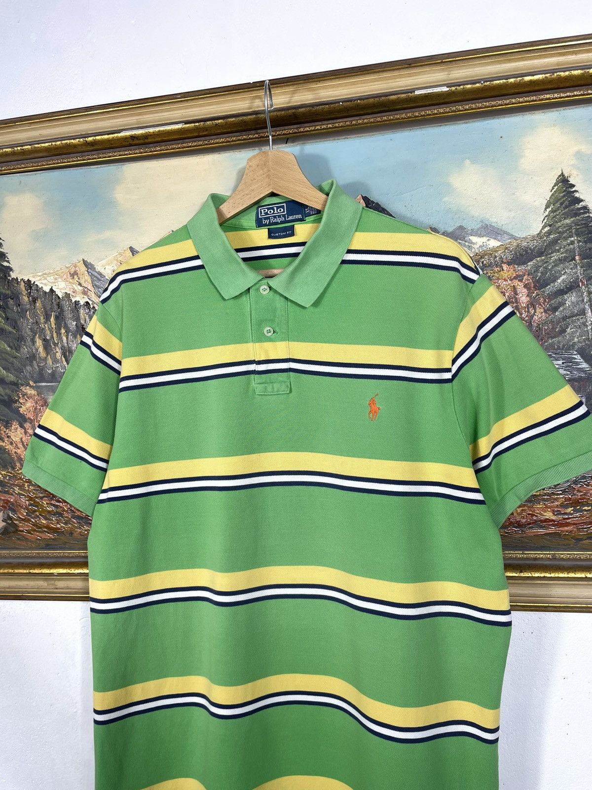 Polo Ralph Lauren Ralph Lauren Short Sleeve Polo T-shirt Tee Chief Keef Swag Size US XL / EU 56 / 4 - 5 Thumbnail