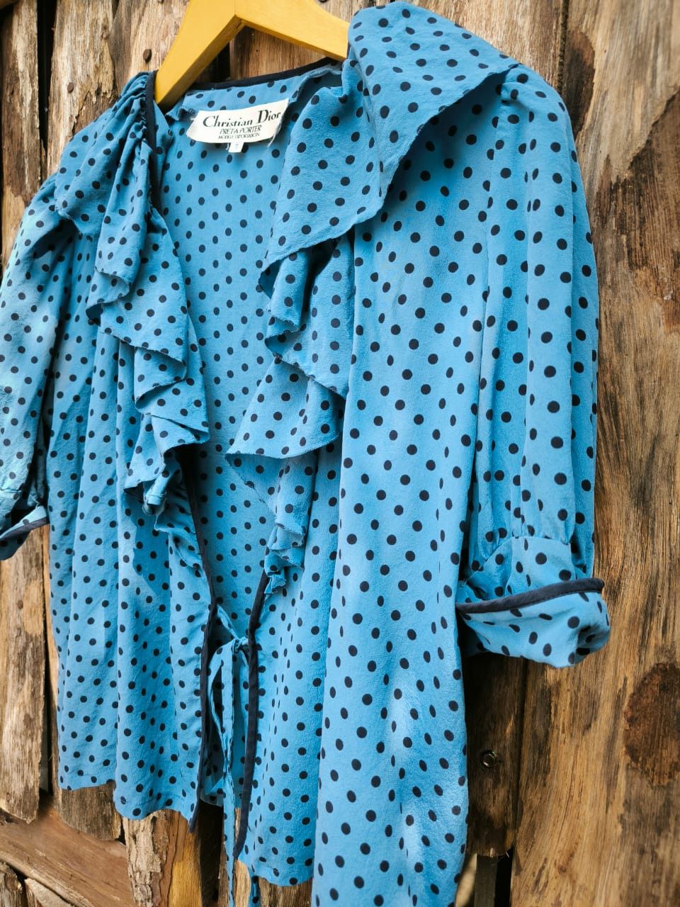 Christian Dior Monsieur Silk Blouse Christian Dior Size XS / US 0-2 / IT 36-38 - 3 Thumbnail