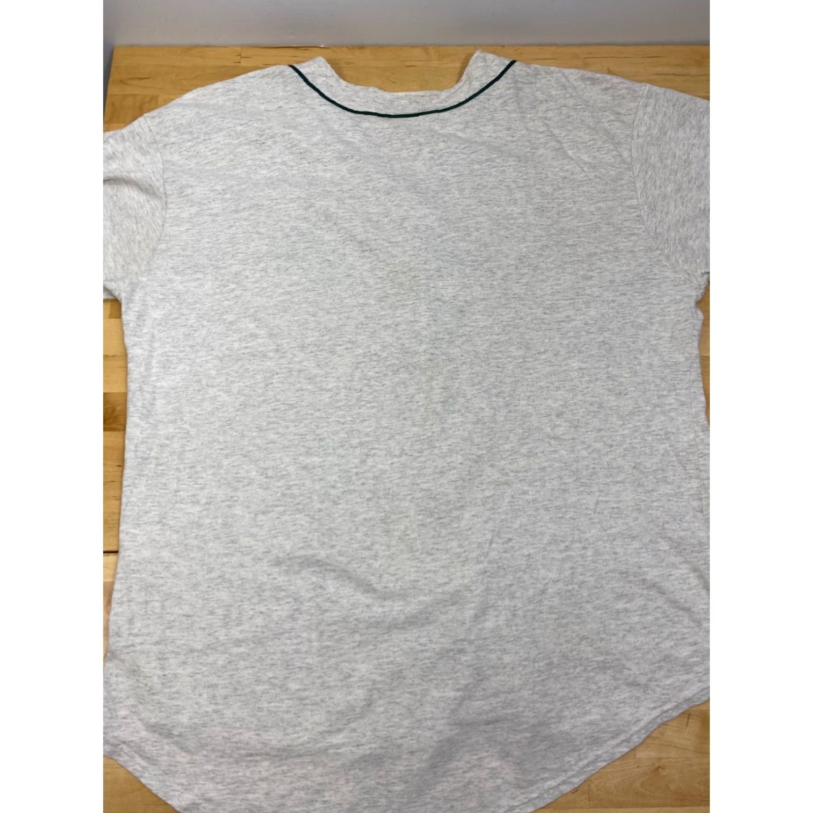 Vintage VINTAGE Nu Sport Athletic Wear Baseball Jersey Single Stitch Size XL Gray 1990s Size US XL / EU 56 / 4 - 3 Thumbnail