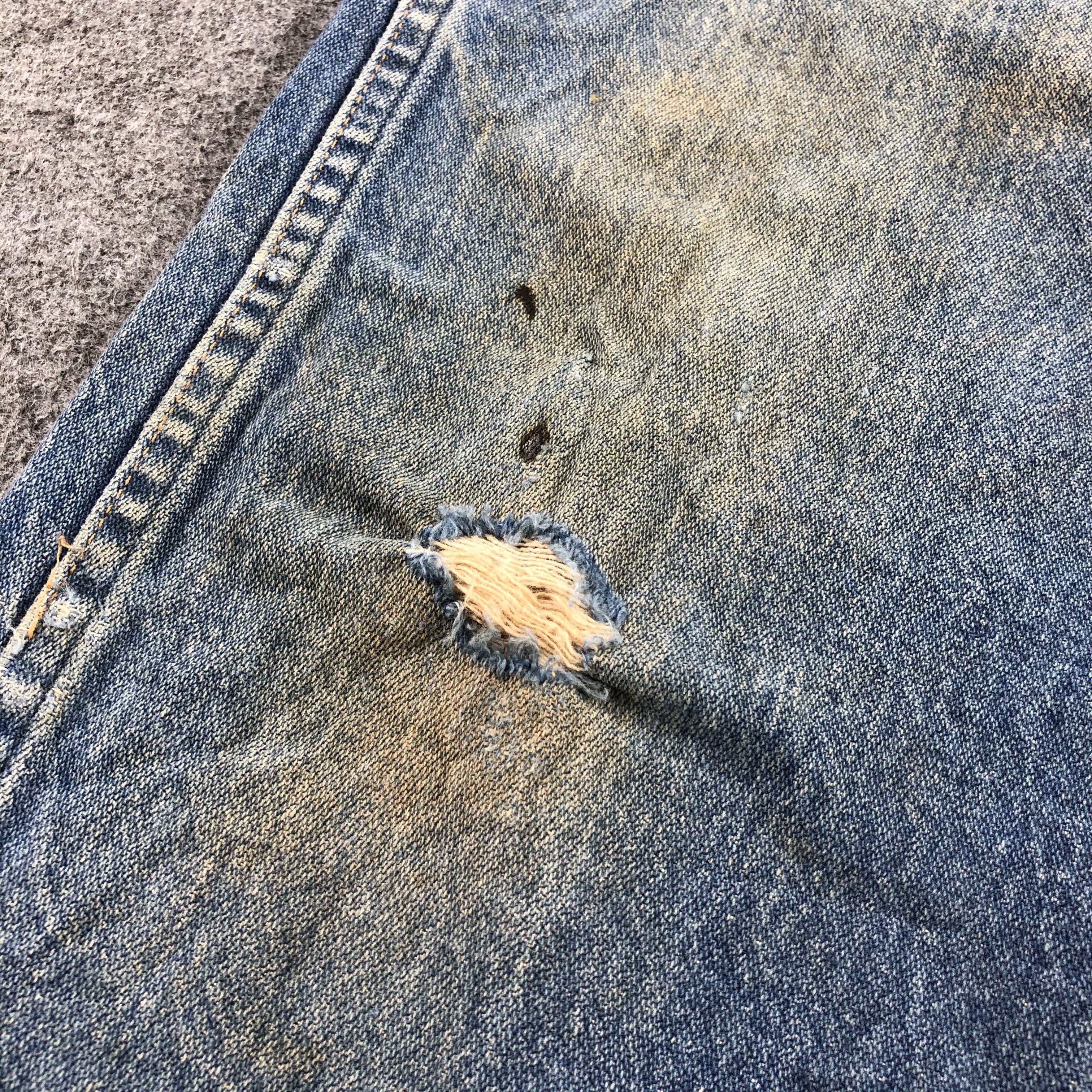 Wrangler Vintage Blue Wash Wrangler Jeans-J2279 Size US 33 - 11 Thumbnail