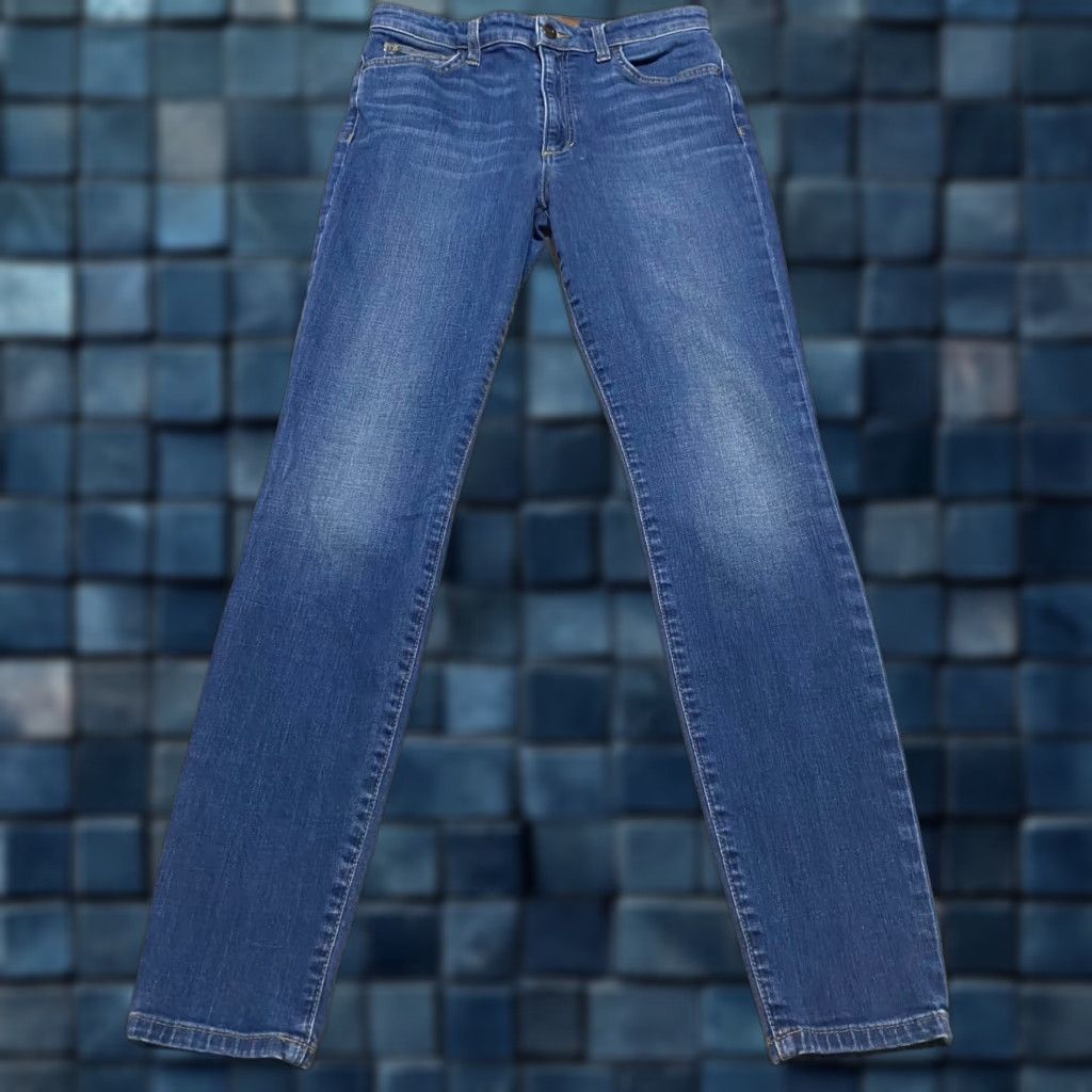 Vintage VINTAGE Joe's Jeans Womens Blue Denim High Rise Skinny 27 Medium Wash 5-Pocket Design Regular Rise Size 27" / US 4 / IT 40 - 1 Thumbnail