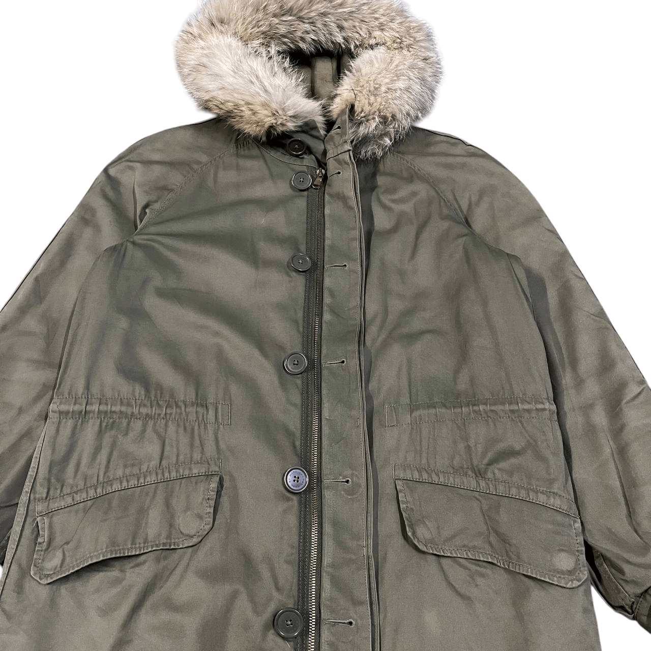 Marc by Marc Jacobs Marc by Marc Jacobs Military Parka with Fur Size US S / EU 44-46 / 1 - 6 Thumbnail